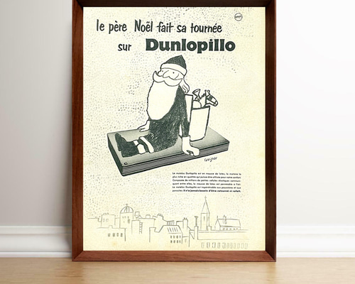 サヴィニャック 60年代 フランス雑誌 ヴィンテージ 広告 レトロ 額付