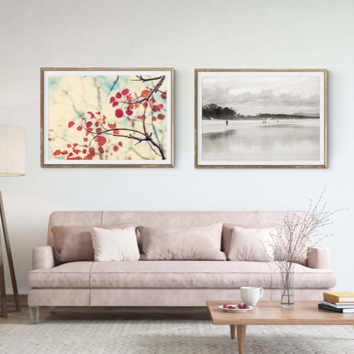 ポスター【PHOTO_21】インテリアに季節の写真ポスター。山 風景 自然