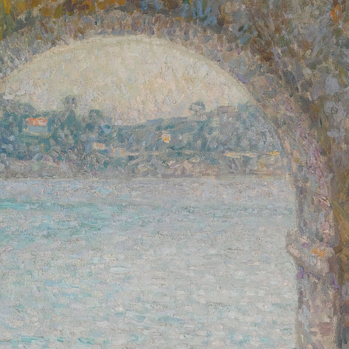 アンリ・ル・シダネル 海への門 ヴィルフランシュ・シュル・メール