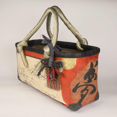 一閑張り籠バック IKABANBAN様確認用 一閑張り籠 IkABANBAN様 確認用