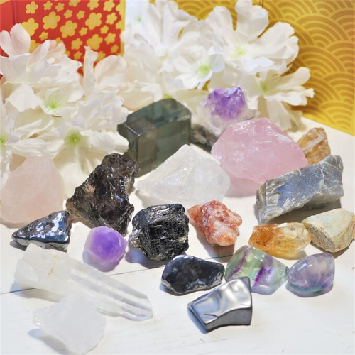 300g いろいろセット まとめ売り ショップおまかせ 天然石 原石 置物