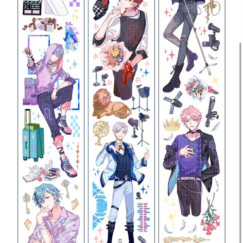 海外PETテープ 切り売り 人物 少年 イケメン 男 海外マステ コラージュ