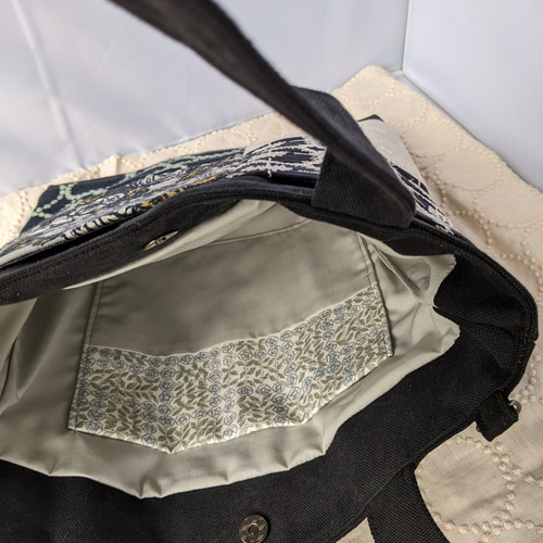 ミナペルホネン/ローズ＆アネモネ【rosy＆anemone】シルバーグレー