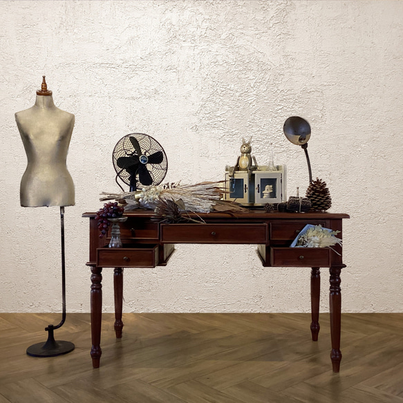 展示品 美品 DECCA デッカ 英国アンティーク調 / サイドテーブル i4