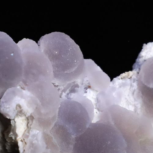 ☆球状結晶美☆ 和み系 淡くきれいなパープルの 天然 フローライト 12g