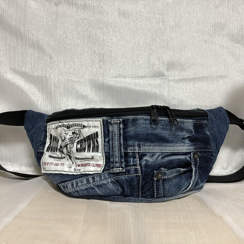 受注生産］デニムリメイク ボディバッグ ボディバッグ・ウエストポーチ