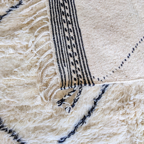 モロッコ ラグ 本物のベニワレンNo.6- 極上ウール カーペット 絨毯