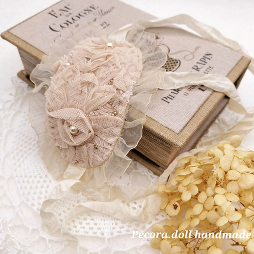 ブライス アウトフィット ヘッドドレス 紅茶染めワンピース 他3点