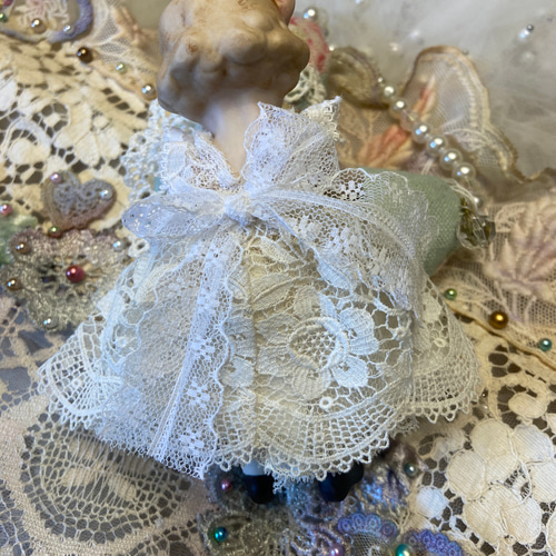 ミニョネット・ミニビスクドール❤︎勿忘草ちゃん(ピンク)A その他人形