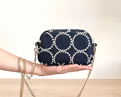 ミナペルホネン/タンバリンのミニバッグポーチ【選べる17種類