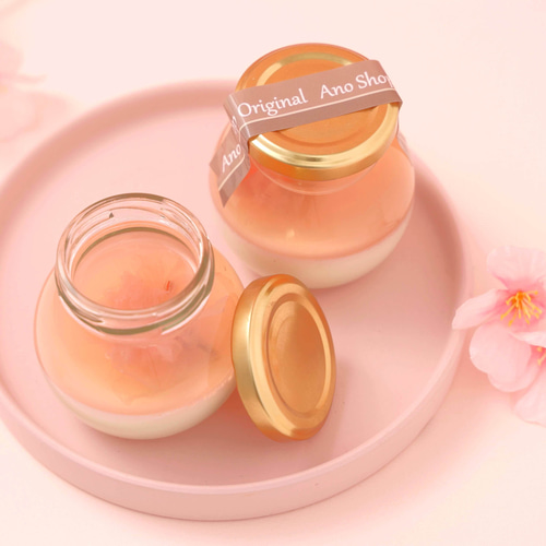 丹沢産八重桜の花使用～さくらプリン（3個入り） その他お菓子