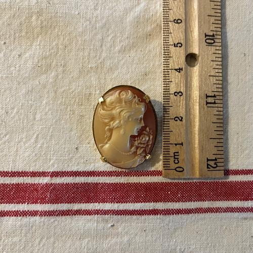 カメオ Cameo アンティークブローチ 【1点】 ブローチ Or ét pur 通販