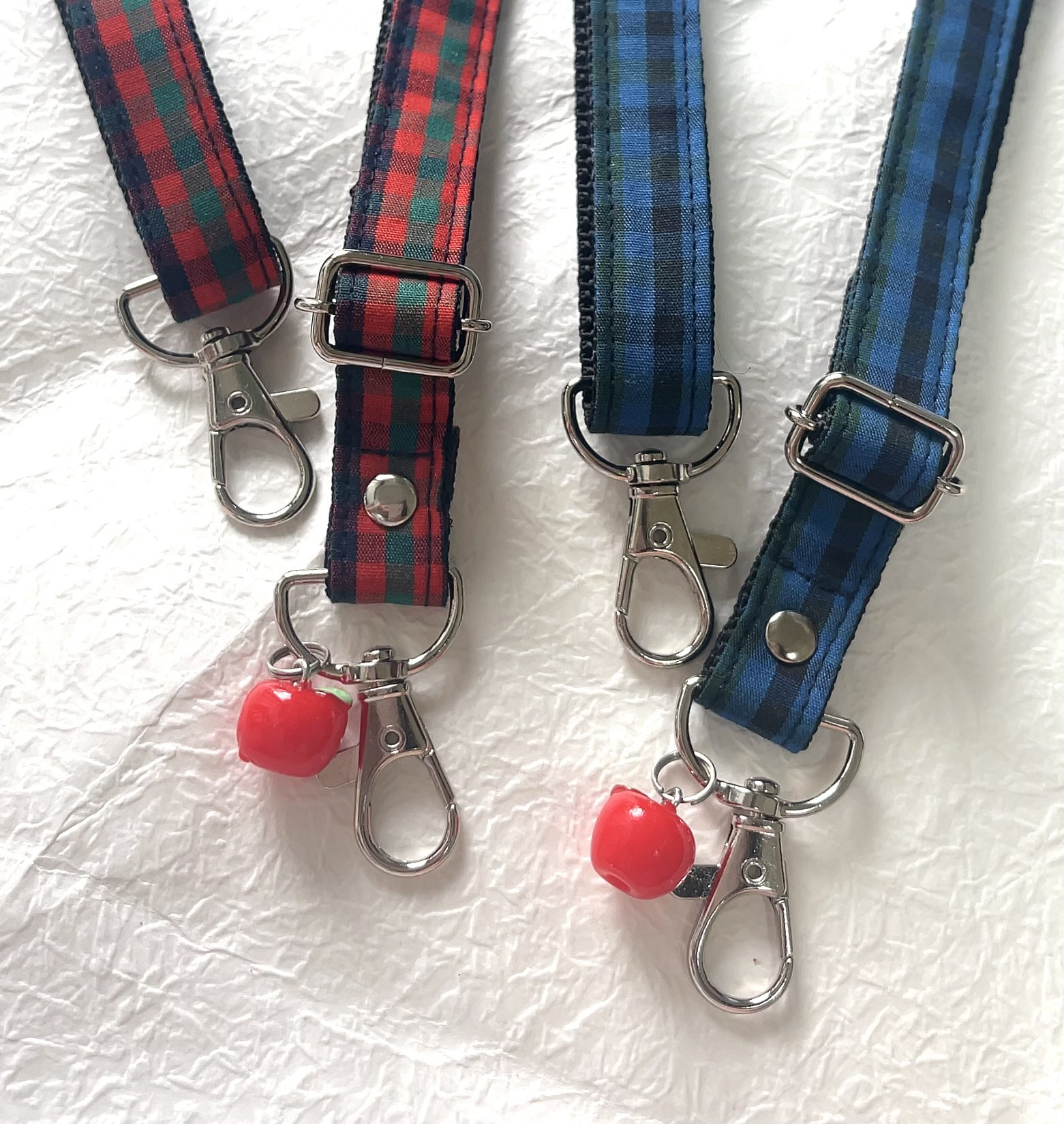 Bibiy. × familiar ショルダーストラップ赤 ファミリア ビビィ