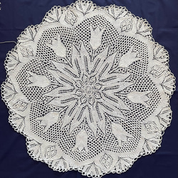 ハンドメイド レース編みドイリーNo.8 その他インテリア雑貨 Kazoo