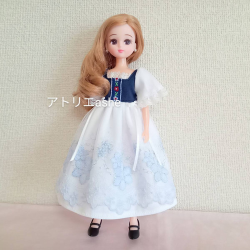 送料無料「民族衣装風 チュールレースのドレス」ネオブライス・リカ