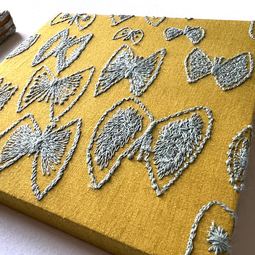 ミナペルホネン ファブリックパネル 3枚set fogland skyflower