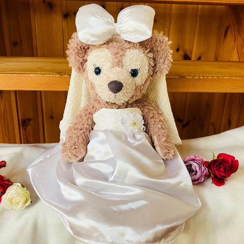 てんし様専用ダッフィーシェリーメイウェディングコスチューム 【公式