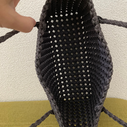 ショルダーバッグ かごバッグ クラフトバンド 紙バンド かごバッグ