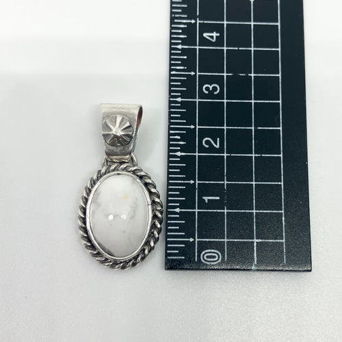ホワイトバッファロー シルバー ネックレス ペンダント #インディアン