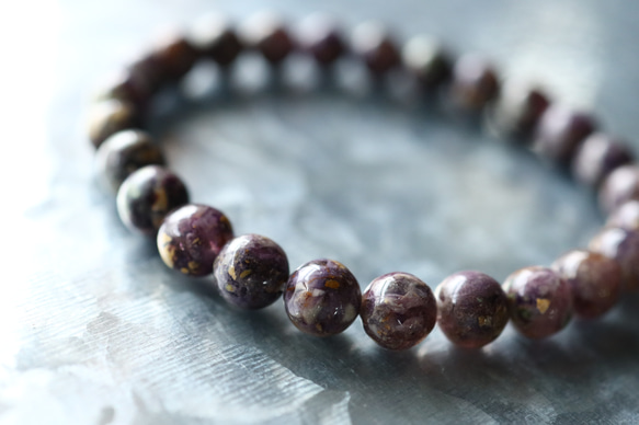 ☆プレミアムブレス☆レアストーン☆マトリックスパープルオパール：約