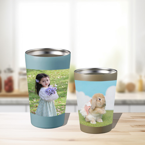 オーダーメイドステンレスサーモタンブラー｜真空断熱 保冷保温 380ml