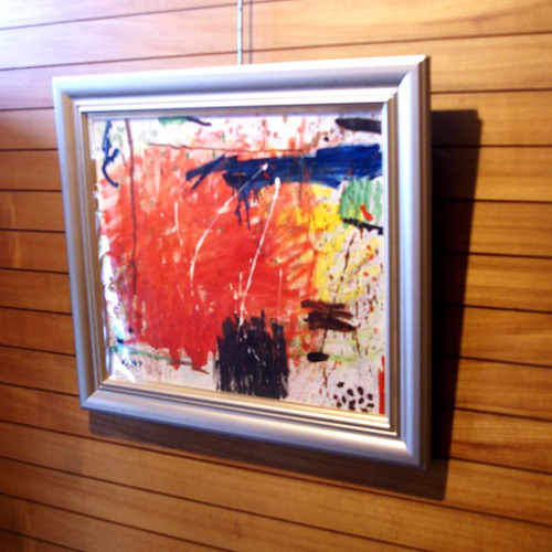 F10号】untitled 油彩 抽象油彩画 多色使い F10号】untitled 油彩 抽象