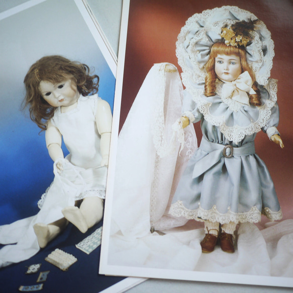 ドール服の型紙 人形服ドレス ドールハウス アンティークドール ビスク