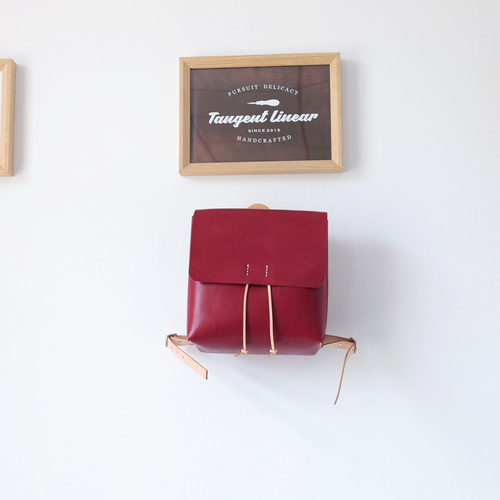 牛革手作りリュックサックレザーバックパック リュック・バックパック