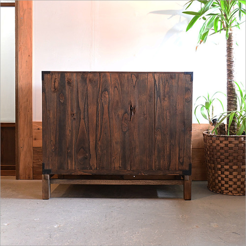 アンティーク 和箪笥 桐箪笥 リメイク チェスト 木製 2段 収納 棚 家具