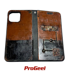 スチームパンクスペースギアGさび塗装強化iPhone SE2他対応ケース