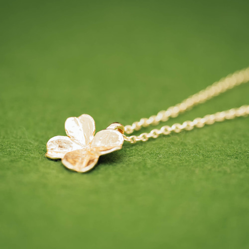 クローバー シングル ペンダントトップ (チェーンセット) ネックレス