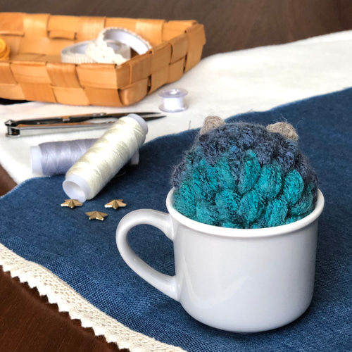 はりねずみ ピンクッション インスタ映えにかわいい ハリネズミ 編み