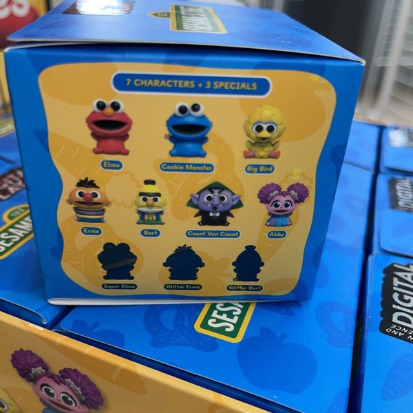 フィギュア】「MIGHTY JAXX NUBBIES : セサミストリート」ブラインド