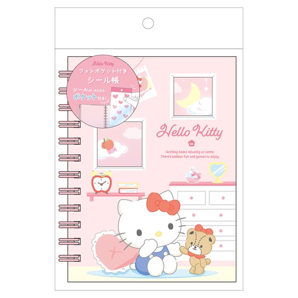 4月下旬入荷 サンリオキャラクターズ フォトポケット付きシール帳