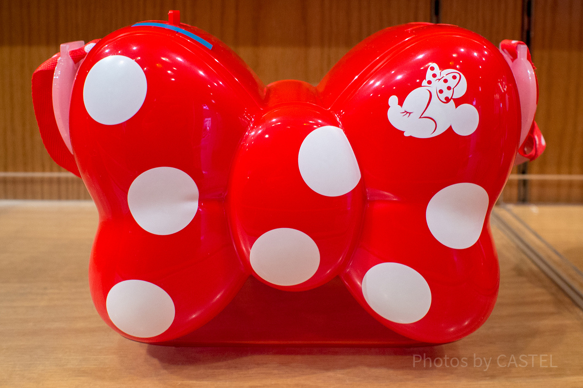 ミニーのリボンポップコーンバケット| キャステル | CASTEL ディズニー情報