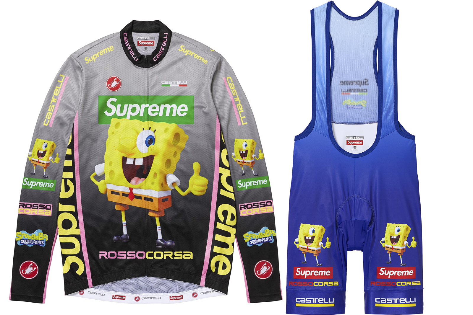 Supreme x SpongeBob SquarePants is the most outrageous cycling