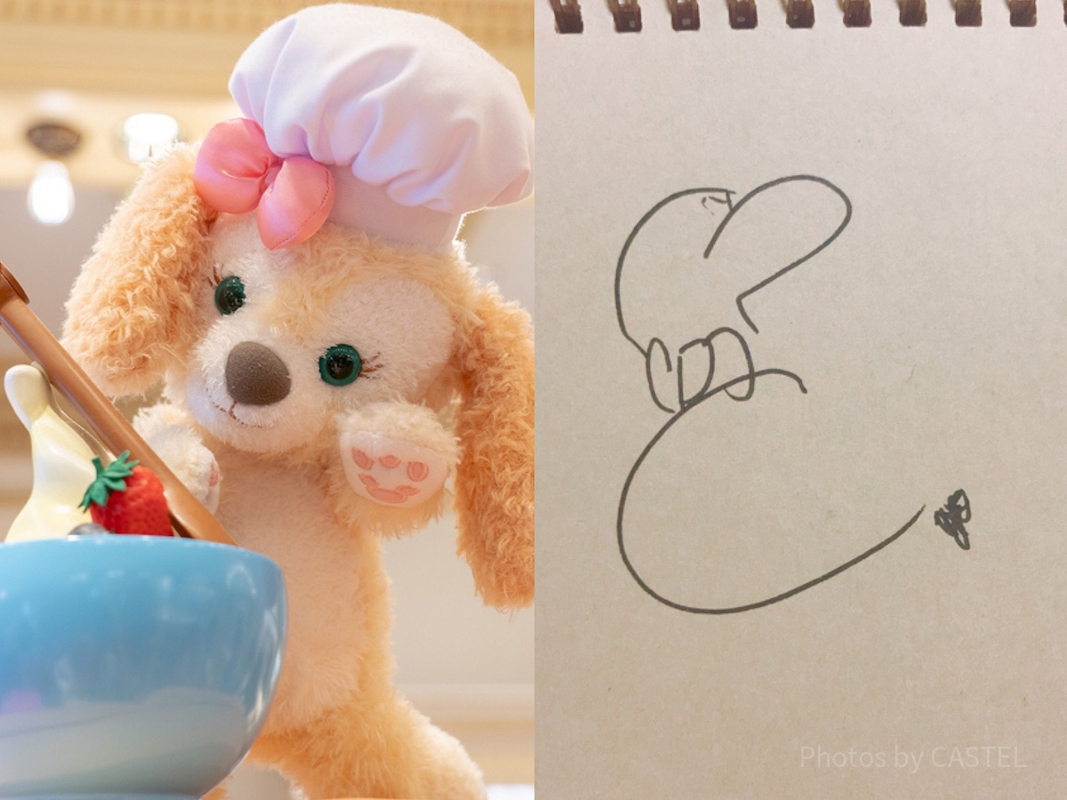 クッキー・アンのサイン| キャステル | CASTEL ディズニー情報