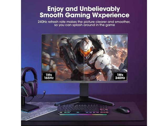NeweggBusiness - KOORUI 27 inch Gaming Monitor - WQHD (2560x1440