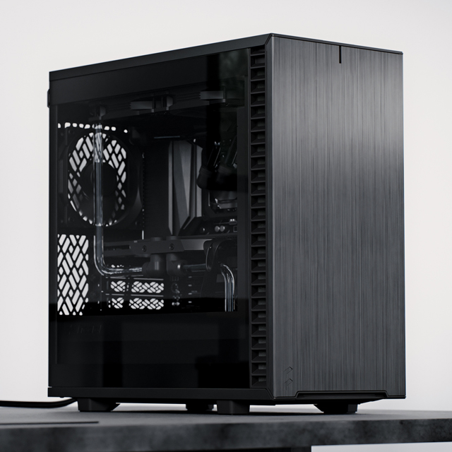 Fractal Design Define 7 Mini Black Brushed Aluminum/Steel Silent