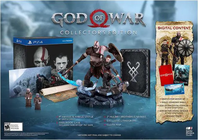 God of War - Collector's Edition - PlayStation 4 - Newegg.com