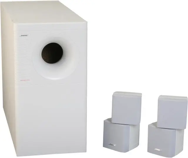 BOSE® Acoustimass® 5 Series III Speaker System (White) - Newegg.com
