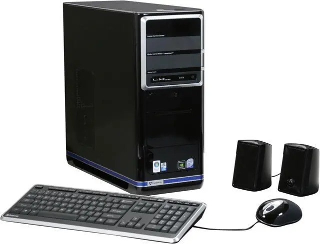 Gateway Desktop PC LX6810-01 Intel Core 2 Quad Q8200 8GB DDR2