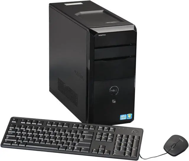 Dell Vostro 470 MT Desktop Computer - Intel Core i5 i5-3450 3.10