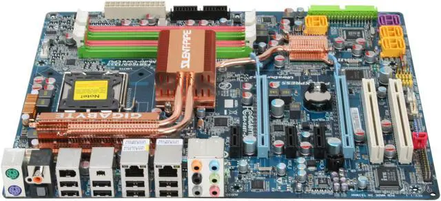 GIGABYTE GA-X48T-DQ6 LGA 775 Intel X48 ATX Intel Motherboard
