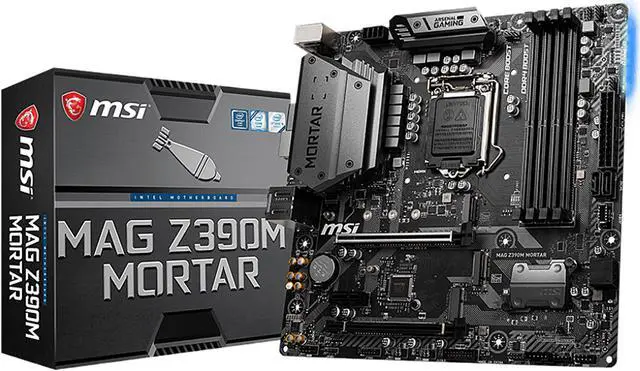 MSI MAG Z390M MORTAR LGA 1151 (300 Series) Micro ATX Intel