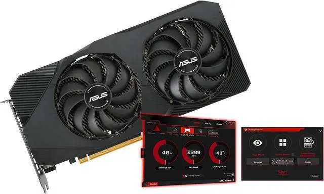 ASUSグラボ DUAL-RX5700-O8G-EVO PCIExp 8GB 元箱あり グラフィック