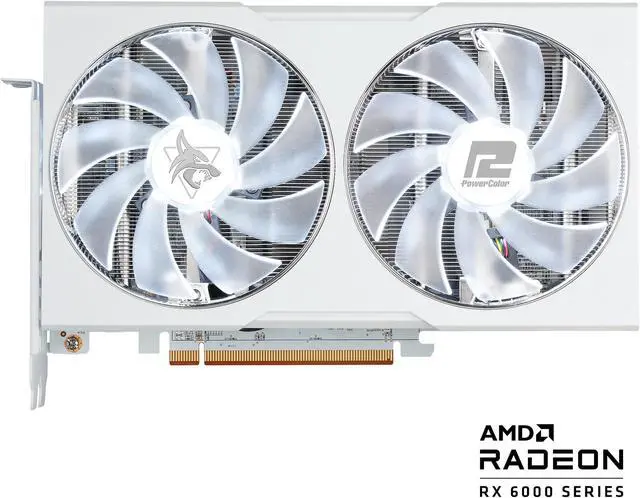 Refurbished: PowerColor Hellhound Spectral White Radeon RX 6650 XT