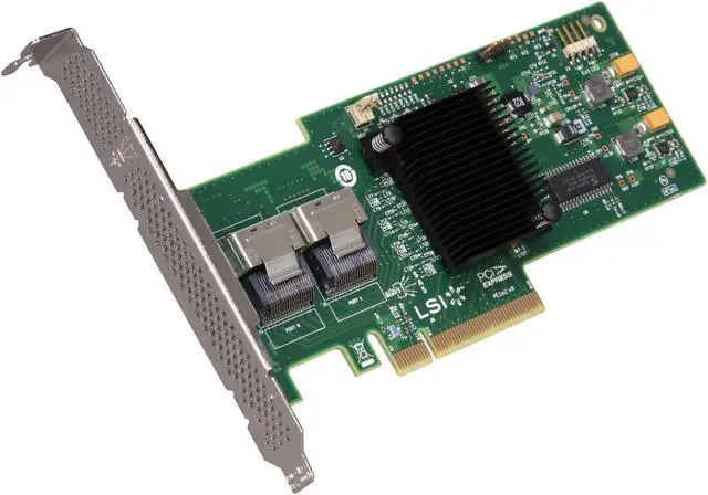 LSI MegaRAID Internal Low-Power SATA/SAS 9240-8i 6Gb/s PCI-Express
