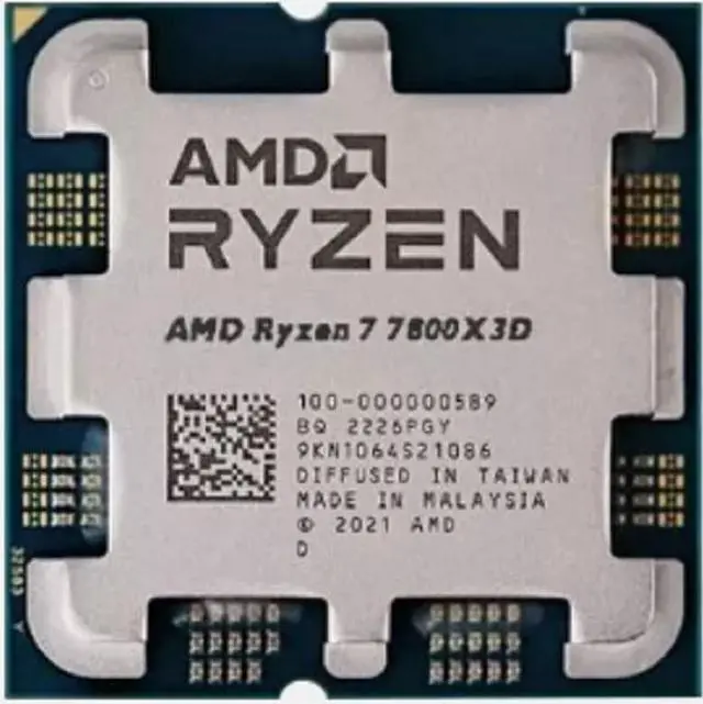 Open Box: AMD Ryzen 7 7800X3D - Ryzen 7 7000 Series Zen 4 8-Core
