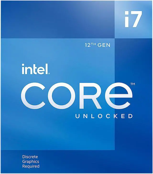 Intel Core i7-12700KF - Core i7 12th Gen Alder Lake 12-Core (8P+4E